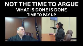Angry Defendant argues with Judge Spataro