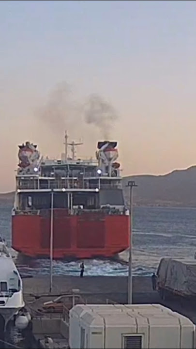 M/S Dionisios Solomos leaving Milos #fastferries #milos #ferries #greekislands