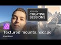 Illustrating a richly textured mountain landscape using Affinity Photo with Eleni Debo