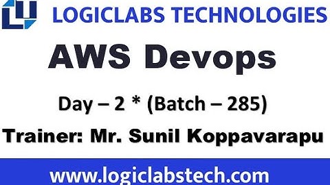 AWS Devops Day 2  Batch 285