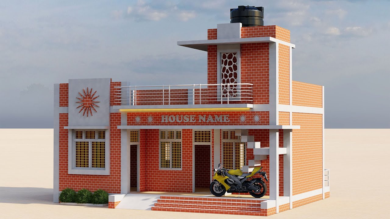गांव में बनाये पूरी जानकारी के साथ मकान ,30X20 3 Bedroom Village House Plan