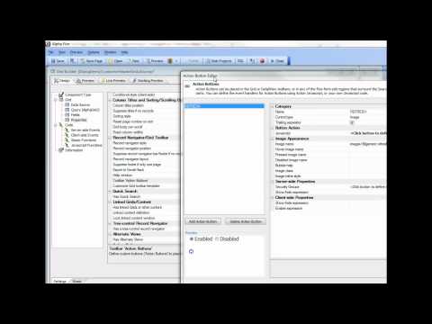 V11 Extended Dialog Demo - Create Tables from the Dialog Definition Part 3