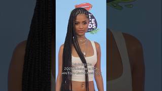 Tyla at Nickelodeon KCAs 2025 & wins Fave Global Music Star #tyla #kcas