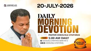 ONLINE RADIO BROADCAST WITH PASTOR ODEKUNLE EPAPHRAS _20-JULY-2026_