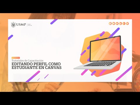 Tutorial | Editando Perfil como Estudiante en Canvas