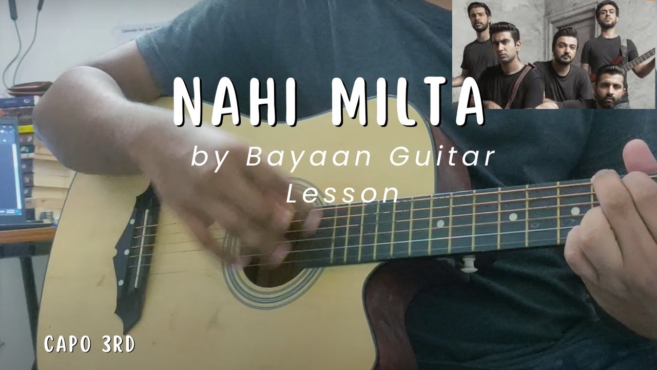 Nahi Milta by Bayaan easy guitar lesson