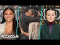 Ariana DeBose &amp; Bella Ramsey HUG At Emmys After Critics Choice Dig