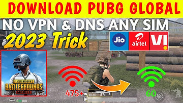 🚫NO VPN, NO DNS 100% fix | Pubg ping Problem & login issue official fix