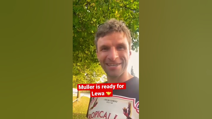 Thomas Muller Shouts Out Robert Lewandowski After UCL Draw #shorts