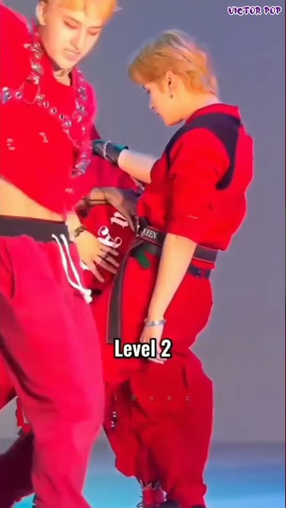 Touch level 1 - 6 😳 #BangChan #LeeKnow #Changbin #Hyunjin #Han #Felix #Seungmin #IN #SKZ #Shorts