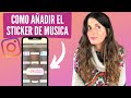 ❌  NO ME APARECE EL STICKER DE MUSICA❌  ¡SOLUCION!