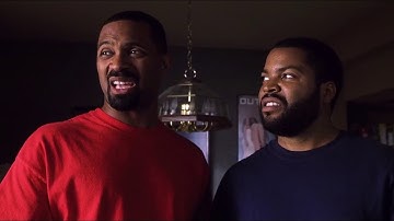 Friday after next  rent money scene Mrs:pearly and Damon scene