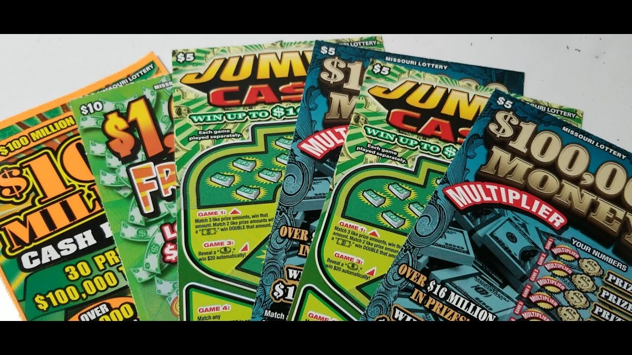 WOW 50 OF MISSOURI LOTTERY TICKETS! THANKS MILLIONAIRE BOOK SCRATCHER