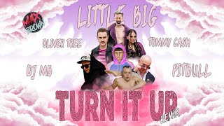 Oliver Tree x Pitbull x Little Big x Tommy Cash - Turn It Up (DJ MB Remix) (Audio)