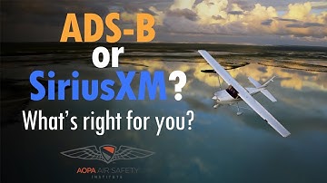 ADS-B or SiriusXM? What