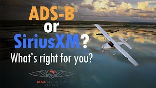 ADS-B or SiriusXM? What's right for you?