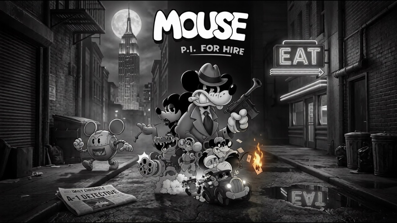 MOUSE P.I. FOR HIRE LIVE 🐭 Mystery, Laughs, and Detective Chaos