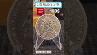 Super 1890 Morgan Silver Dollar