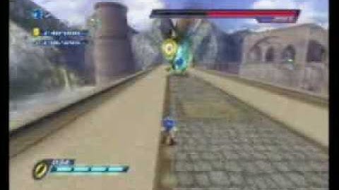 Sonic Unleashed Playthrough - Part 22 - Boss - Egg Devil Ray