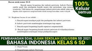 Prediksi Soal Ujian Sekolah (US/USBN) Bahasa Indonesia - US Kelas 6 SD 2021 screenshot 2