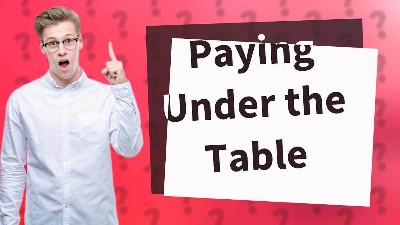 Is It Illegal To Get Paid Under The Table In Georgia YouTube Is It Illegal To Get Paid Under The Table In Georgia YouTube