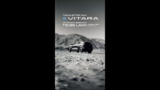 India goes electric in style with the e VITARA.