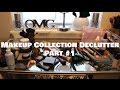 MAKEUP COLLECTION DECLUTTER #1!