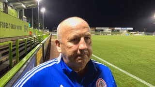 INTERVIEW: Coley's reaction on the defeat to Forest Green Rovers