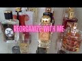 REORGANIZE MY PERFUME CABINET WITH ME | PERFUME COLLECTION 2023