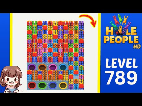 Hole People Level 789 Solution Walkthrough