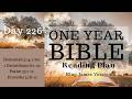 Day 226 of 365 Bible Reading Plan | KJV Holy Bible Audio - Calm and Soothing Male Voice Narration