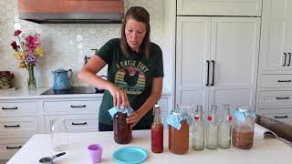 How to make a SMALL batch of Kombucha, it's EASY!
