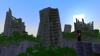 I Built an Abandoned City in Minecraft 🍃