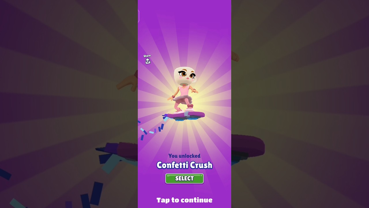 Unlocked new Board in Subway surfers 