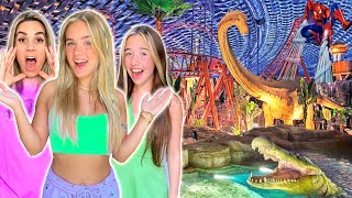 We went to the LARGEST INDOOR THEME PARK in Dubai! 😱