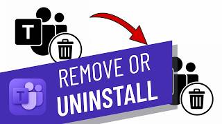 How to uninstall or remove Microsoft teams