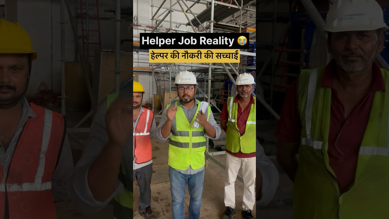 Dubai & India Helper Job Salary Reality #dubai #india #jobs #shorts