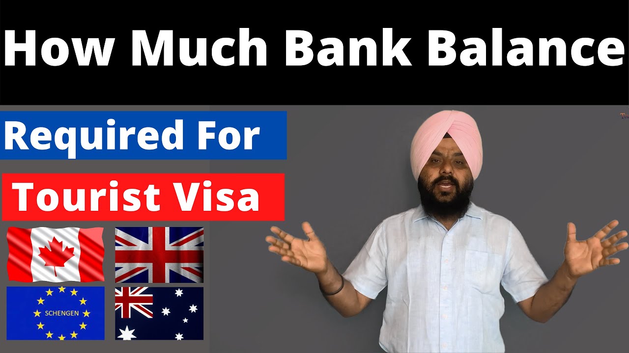 tourist visa bank balance