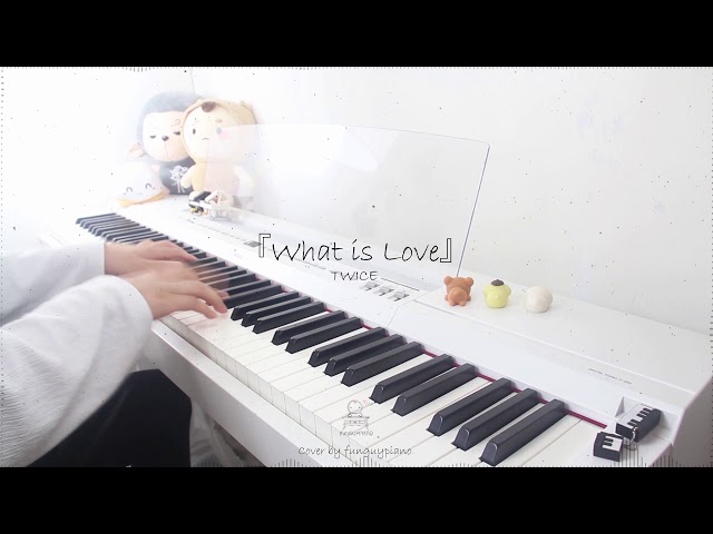TWICE 트와이스 | What is Love | Piano Cover class=