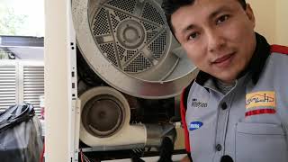 Centro de lavado frigidaire secadora con ruido extraño. - YouTube