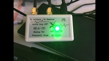 MLA-30 Loop receiving ARNSW on 80m