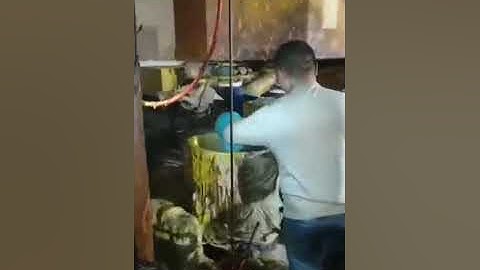 batch foam machine for making flexible PU foam