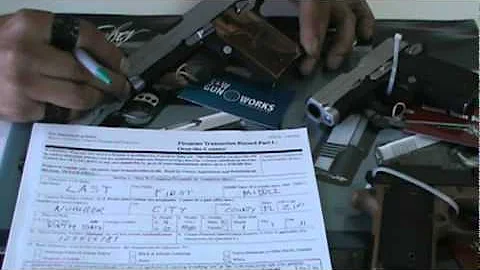 FIREARMS BACKGROUND CHECK FORM BASICS