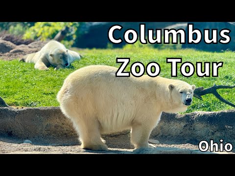 Tour of the Columbus Zoo and Aquarium - Powell, Ohio - USA