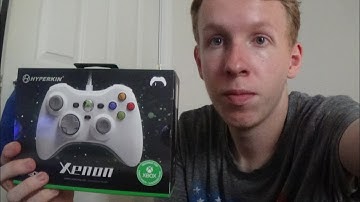 Hyperkin Xenon Xbox 360 Replica Xbox One Wired Controller Unboxing and Setup