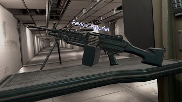 How to reload the m249 in pavlov vr