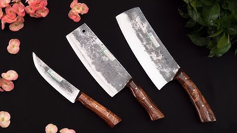 BỘ 3 DAO CÁN ỐP SIÊU BỀN BÉN, SIÊU SẮC LỊM - HÀNG CHUẨN CỦA HTX DAO PHÚC SEN