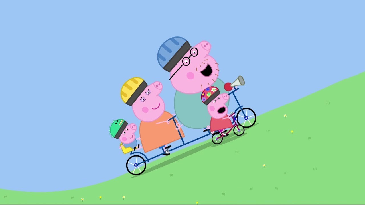 ⁣Peppa بيبا بيج - يوم بارد - بيجي الرضيع - افلام كرتون