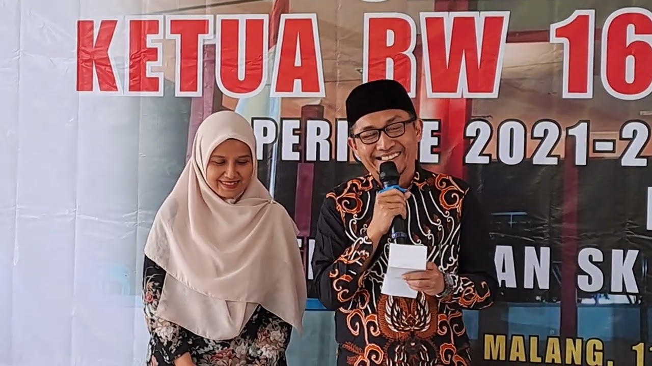 Sambutan Ketua RW.16 Sekapuro periode 2026-2030