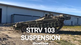 STRV 103 SUSPENSION SHOWCASE || #melsave #mpg #melonsandbox #tank